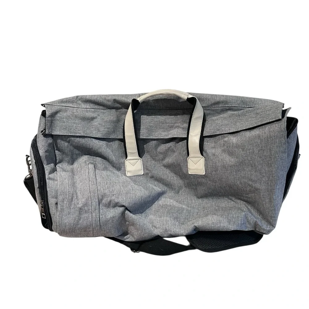 Kemy's Travel Duffle Bag‎ for Men Gray Waterproof